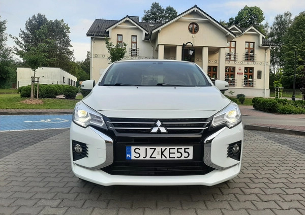 Mitsubishi Space Star cena 43500 przebieg: 45000, rok produkcji 2021 z Konin małe 436